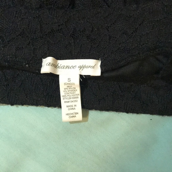 Black Mini Skirt - Picture 3 of 3